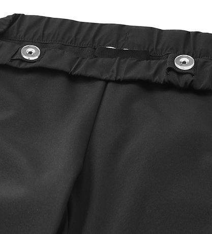 Reima Softhellbukser m. Fleece - Helppo - Sort