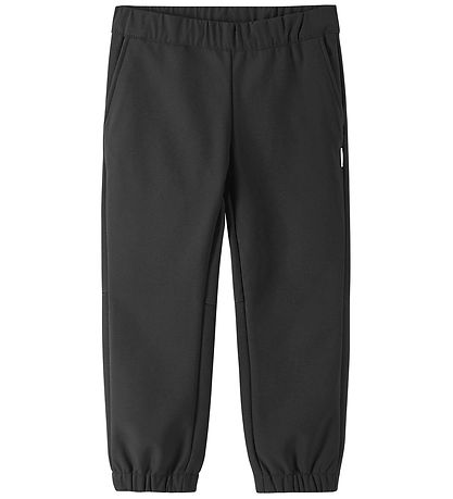Reima Softhellbukser m. Fleece - Helppo - Sort