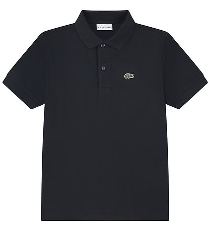 Lacoste Polo - Piqué - Sort