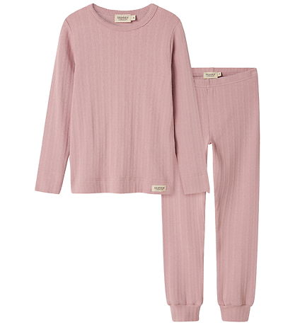 MarMar Nattøj - Soft Berry m. Hulmønster