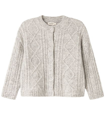 MarMar Cardigan - Uld - Morning Dew Mel.ange