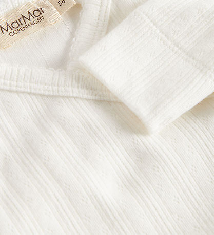 MarMar Heldragt m. Fødder - Rubetta - Rib - Gentle White