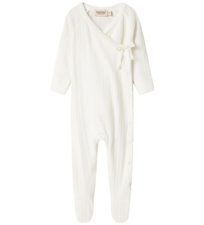 MarMar Heldragt m. Fødder - Rubetta - Rib - Gentle White