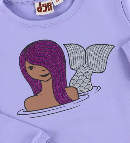 DYR-Cph Bluse - Dyrroar -Lila Swimaid
