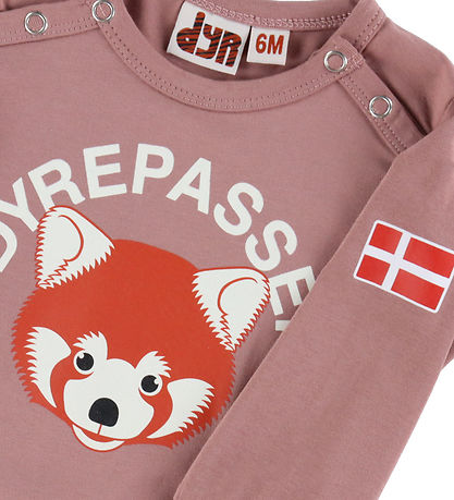 Dyr-Cph Heldragt - Dyrepasser - Rose Beige Roed Panda