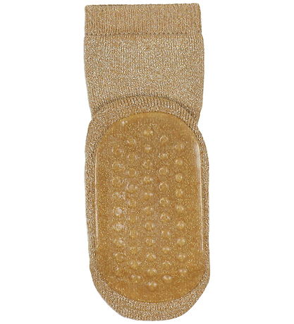 MP Strømper - Celina - Glitter - Skridsikker - Golden Tan