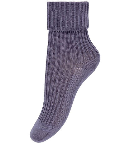 MP Strømper - Rib - Lavender Dust