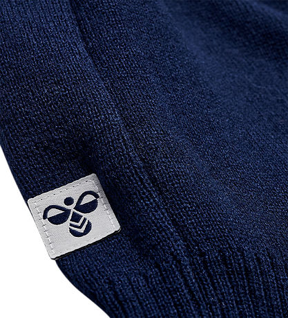 Hummel Elefanthue - 2-lags - Strik - HmlMini - Dress Blues