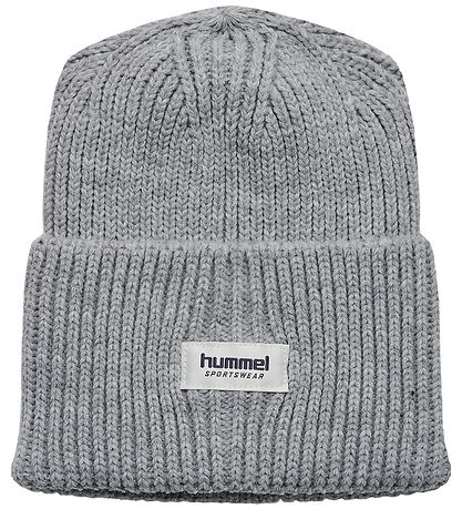 Hummel Hue - Strik - Rib - HmlJr - Gråmeleret