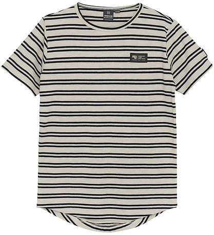 Indian Blue Jeans T-shirt - Light Grey Melange