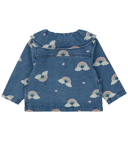 Kongens Sløjd Denimjakke - Denim - Magot - Rainbow