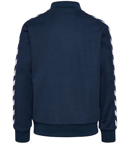 Hummel Cardigan - HmlJR - Dress Blues m. Logo