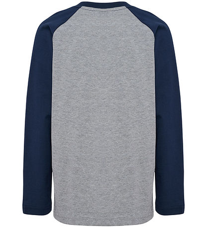 Hummel Bluse - HmlJR - Dress Blues m. Logo