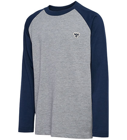 Hummel Bluse - HmlJR - Dress Blues m. Logo