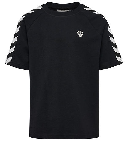 Hummel T-shirt - HmlJR Archive - Sort m. Logo