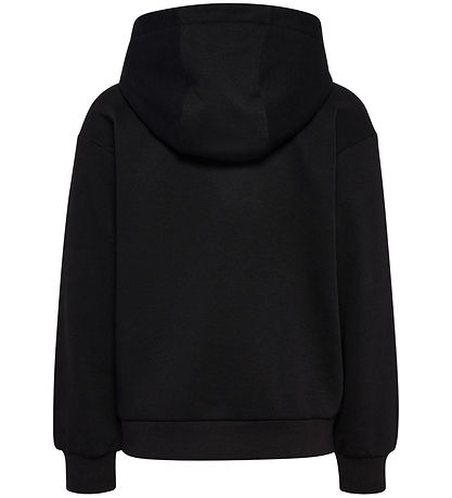 Hummel Cardigan - hmlJR Loose Zip - Sort m. Logo