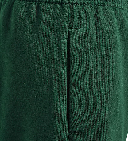 Hummel Sweatpants - HmlJR - Mørkegrøn m. Logo