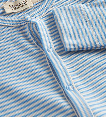 MarMar Heldragt - Rib - Modal - Ruka - Blue Stripe