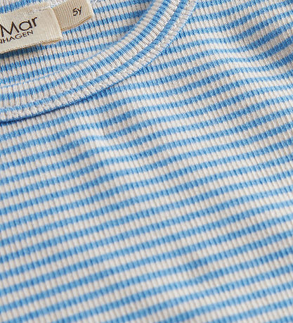 MarMar Bluse - Rib - Modal - Tani - Blue Stripe
