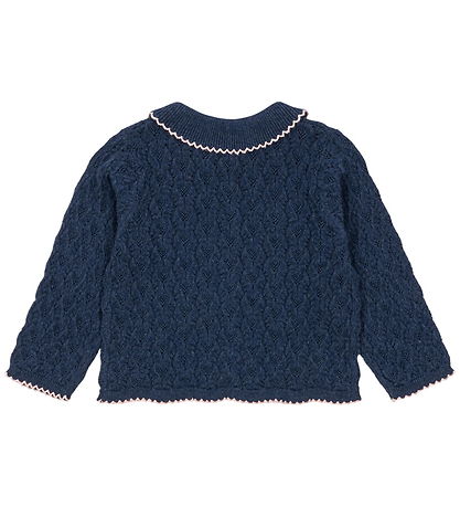 Konges Sløjd Cardigan - Strik - Rosier - Ensign Blue 