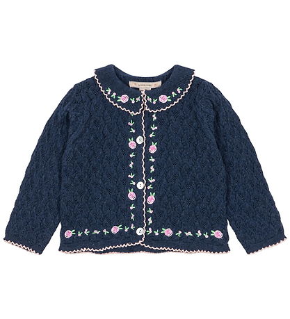 Konges Sløjd Cardigan - Strik - Rosier - Ensign Blue 
