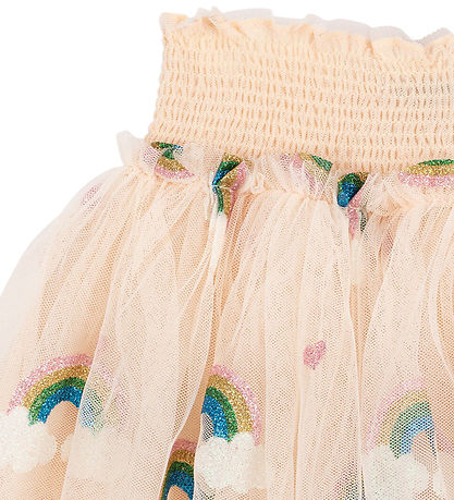 Konges Sløjd Nederdel - Tyl - Tullie Smock - Rainbow Glitter