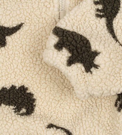 Konges Sløjd Fleecetrøje - Jody Teddy - Dino Silhouette