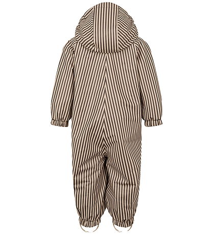 MarMar Regndragt m Fleece - PU - Orion - Brown Stripe