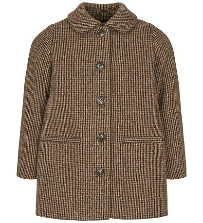 MarMar Jakke - Uld - Olive - Earthy Check