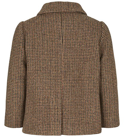 MarMar Jakke - Uld - Oval - Earthy Check