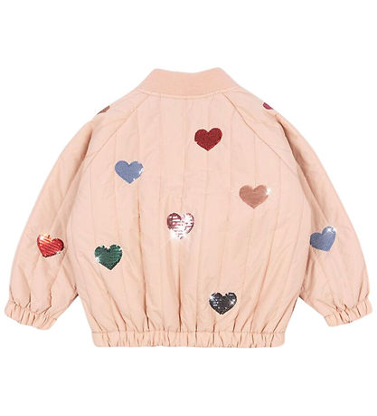Konges Sløjd Termojakke - Juno Sequin Bomber - Cameo Rose