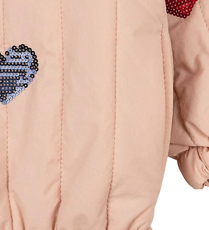 Konges Sløjd Termojakke - Juno Sequin Bomber - Cameo Rose