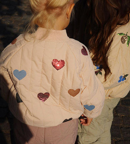 Konges Sløjd Termojakke - Juno Sequin Bomber - Cameo Rose