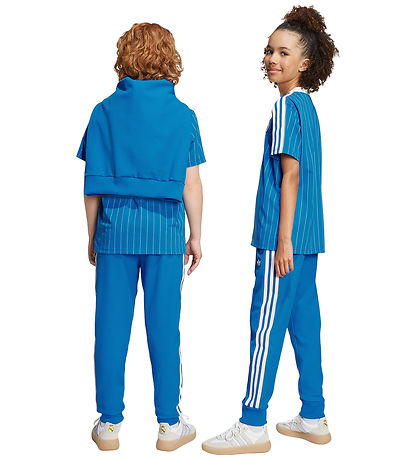 adidas Originals Bukser - Real Madrid - Blue Bird/Hvid