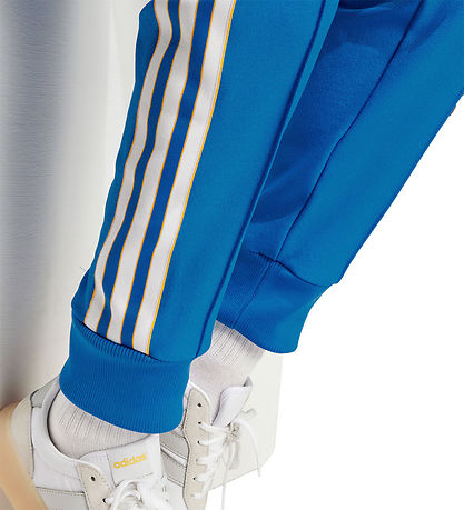 adidas Originals Bukser - Real Madrid - Blue Bird/Hvid