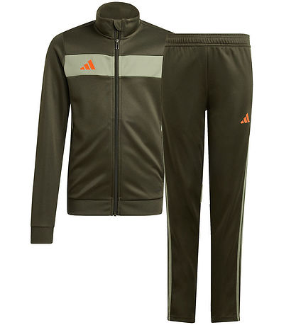 adidas Performance Træningssæt - Tiro ES TS - Ngtcar/Tengrn/Impo