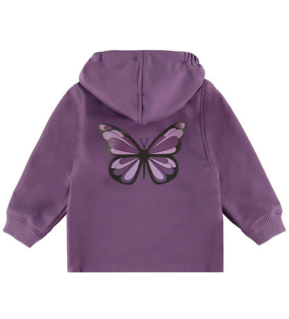 DYR-Cph Softshelljakke - Dyrevild - Lavender m. Sommerfugl