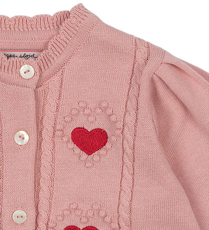 Konges Sløjd Cardigan - Strik - Soleil - Silver Pink