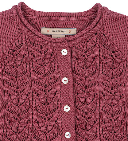 Konges Sløjd Cardigan - Strik - Cabby - Deco Rose