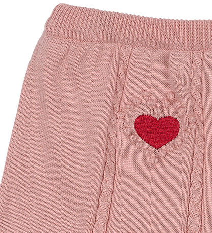 Konges Sløjd Nederdel - Strik - Soleil - Silver Pink
