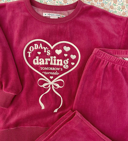 Konges Sløjd Bluse - Velour - Sangria