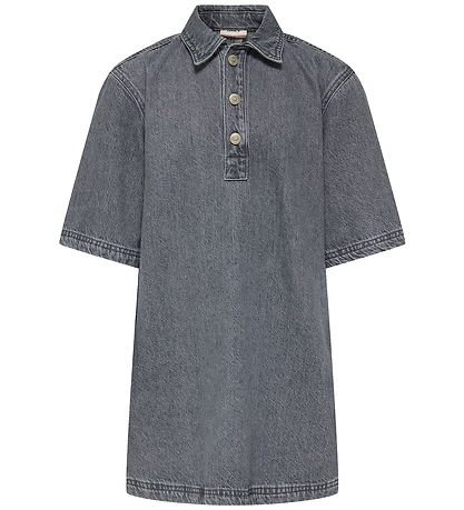Kids Only Kjole - Denim - KogGry - Grå