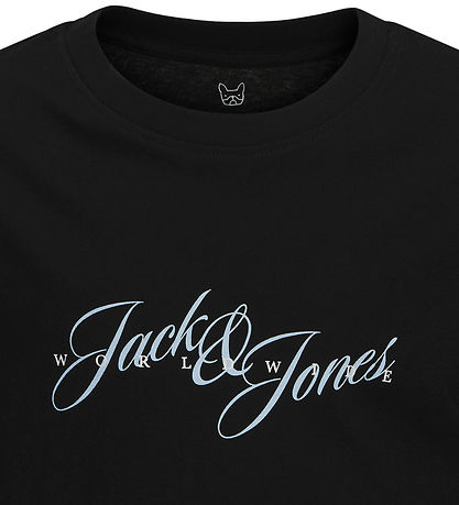 Jack & Jones T-shirt - JorInwood - Sort/JNR