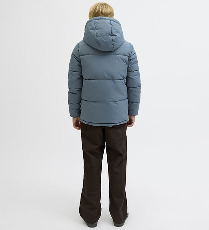 Jack & Jones Dynejakke - JcoSpeed - Stormy Weather/TONE IN TONE 