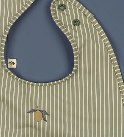 Konges Sløjd Hagesmæk - 2-Pak - Tea Stripe/Flint Stone
