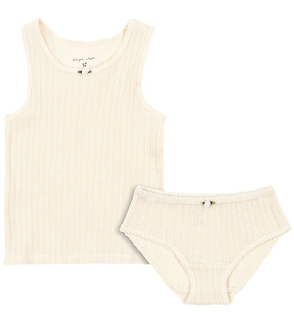 Konges Sløjd Undertøj - Rib - Papin - Antique White 