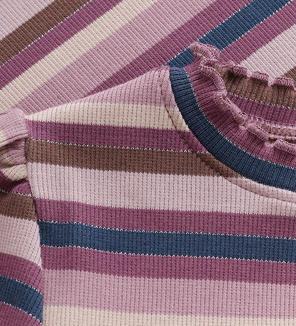 Minymo Bluse - Rib - Rose Brown