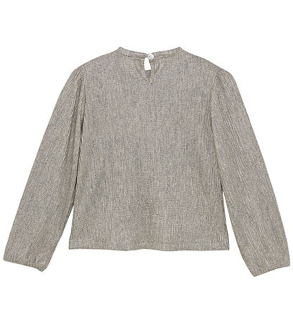 Minymo Bluse - Glitter - Silver