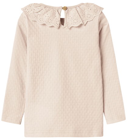 Lil' Atelier Bluse - Slim - NmfKira - Silver Peony