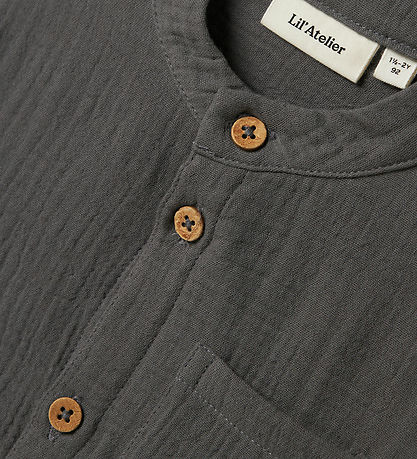 Lil' Atelier Skjorte - NmmLoros - Poppy Seed